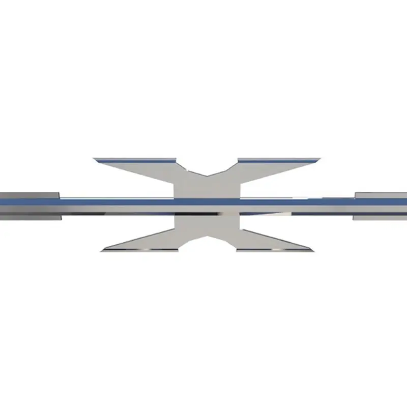450 мм диаметр катушки колючая проволока Cbt-60 Cbt-65 колючая проволока