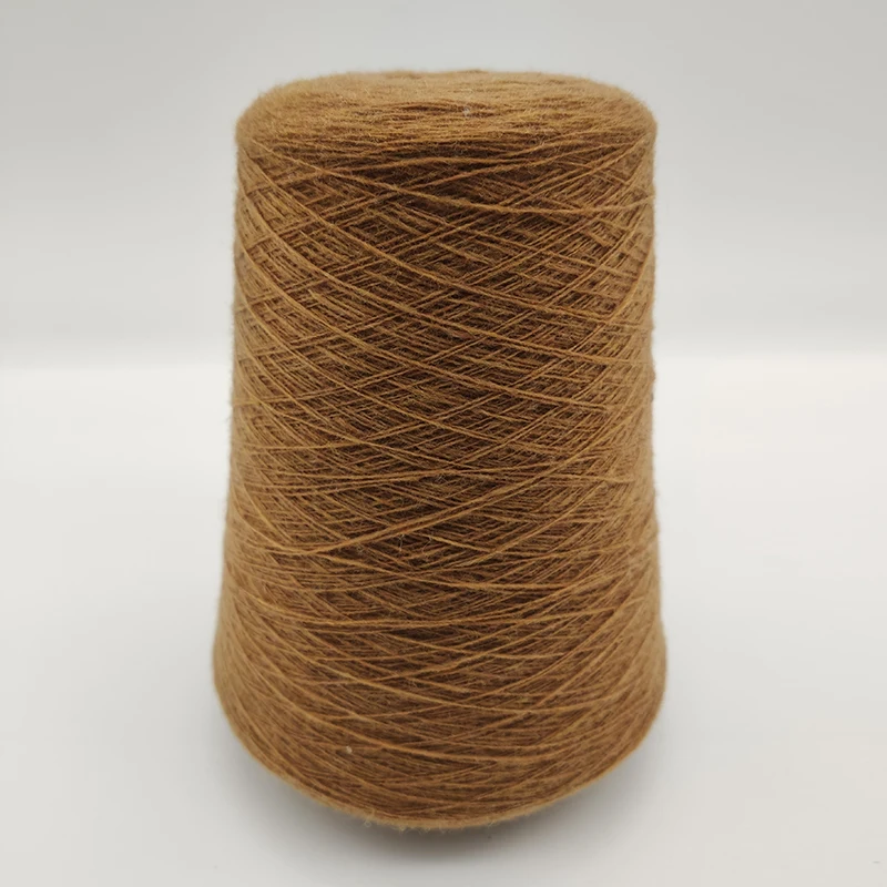 Hot Sales Free Samples Color Yarn 2/36NM Ramie Yarn For Knitting And Weaving