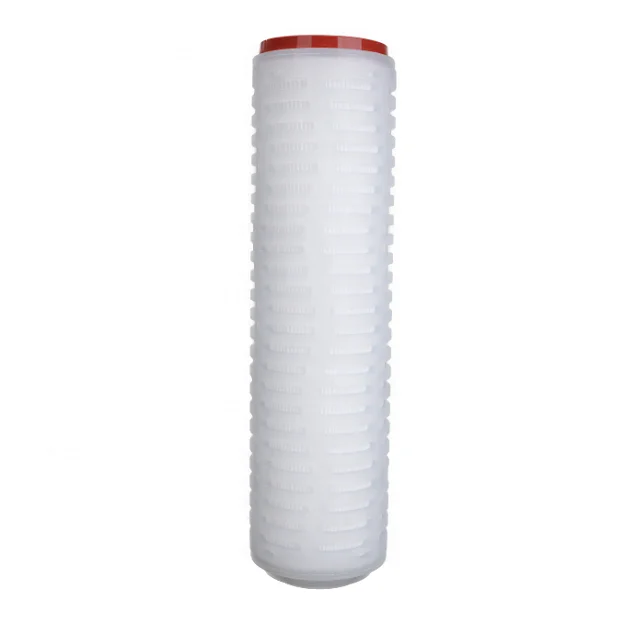 Naturally Hydrophobic PTFE Membrane 0.45 Micron air filter cartridge fine filtration used in Steam Sterile Filtration System