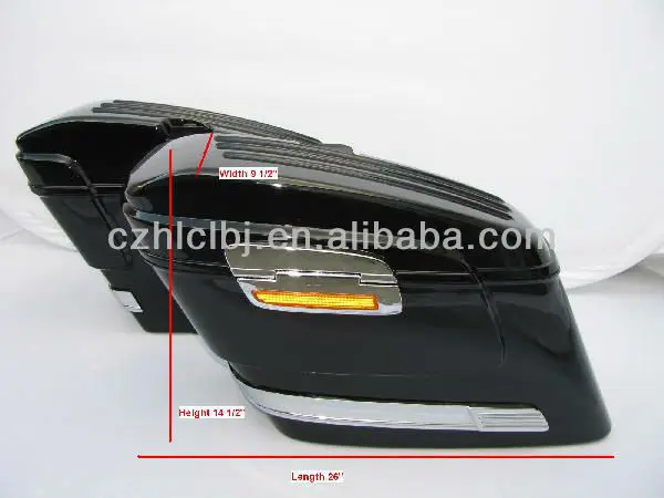 HL motorcycle or scooter saddle bags with high quality made in China for sale