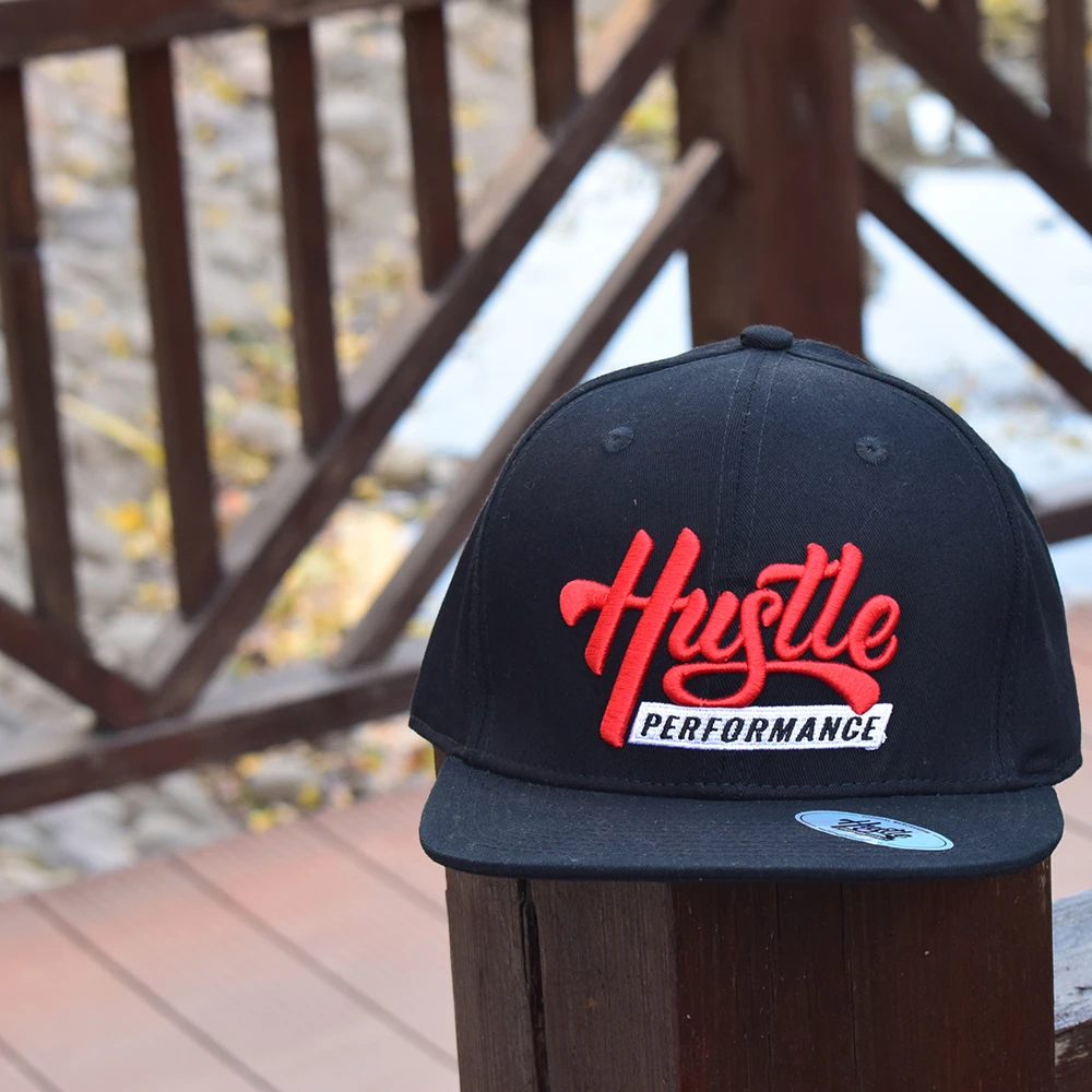 Design custom snap back hat flat bill snapback hats