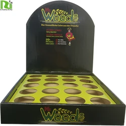 counter top display with LCD video /TV cardboard counter display stand