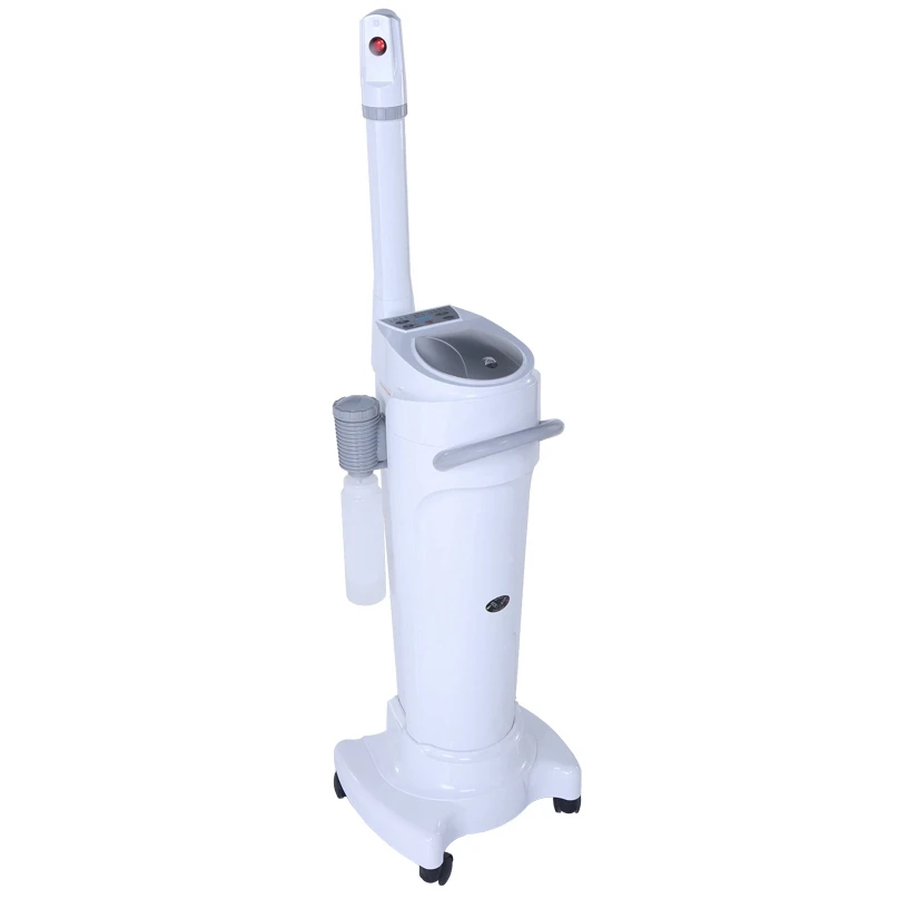 Professional steamer with magnifying light hot and cold facial mist