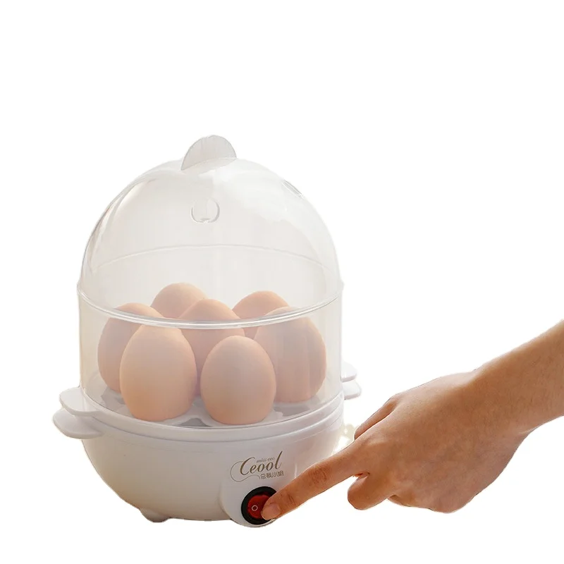 Poacher 12 Eggs Steamer Kitchen Egg Steamer Storage Rack Penguin  C Multi Function Egg Steamer