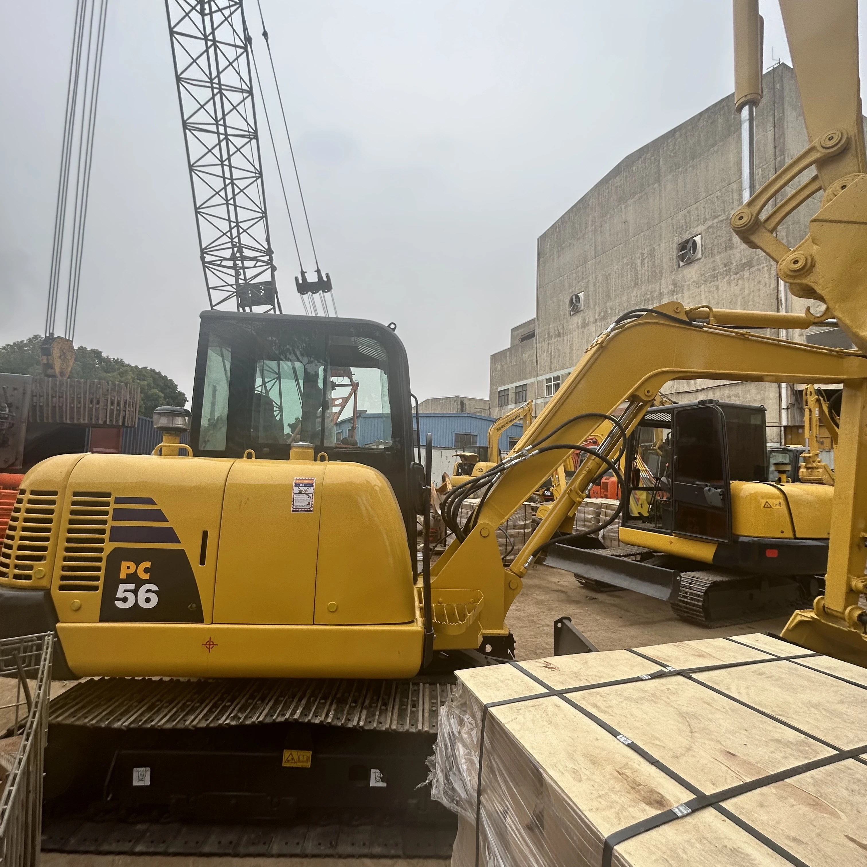 Great Quality Japan Second-hand Komatsu pc 56 excavator digger pc55/pc35 komatsu mini excavator cheap for sale 56-7