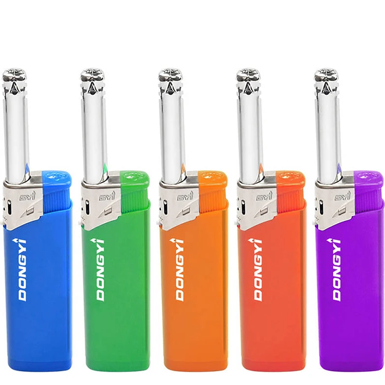 Lighter Wholesale Plastic  Gas Lighter Cigarettes Barbecue Lighter Electric Isqueiro