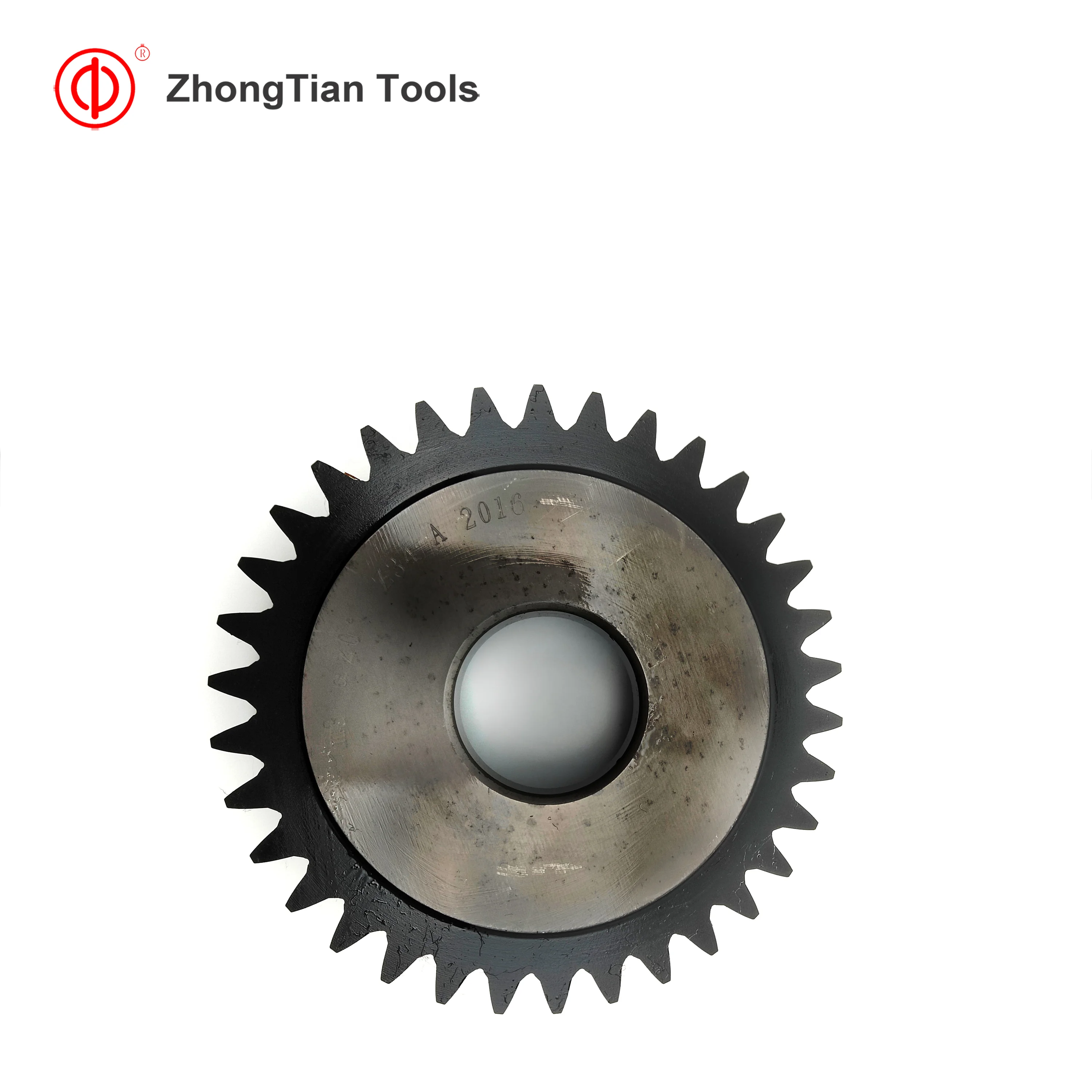 Various types of disc straight gear shaper cutters tin TiAlN and AMS coated customized disc gear shaper cutters