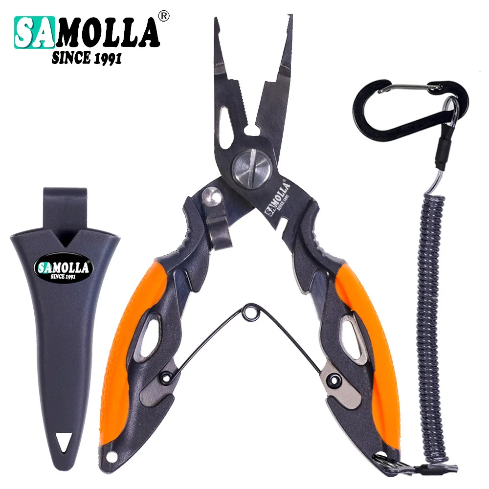 Multifunctional Fishing Pliers 420 Stainless Steel Fishing Plier Line Cutter Hooks Remover Outdoor Fishing Tools
