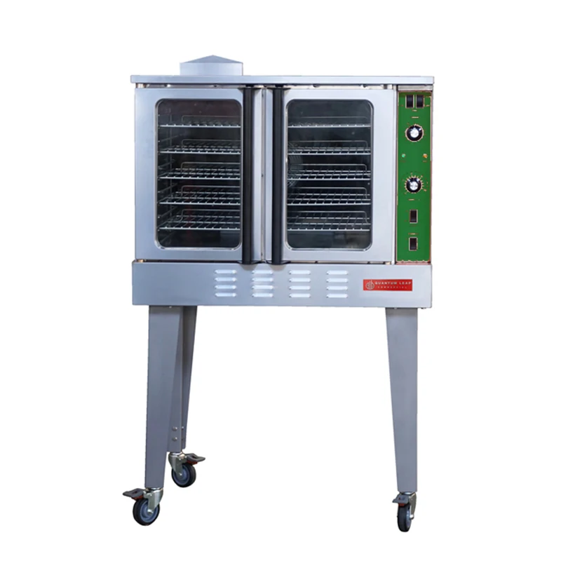 Commercial Gas Oven Industrial Gas Hot Air Circulation Steam Convection Oven Deck Oven