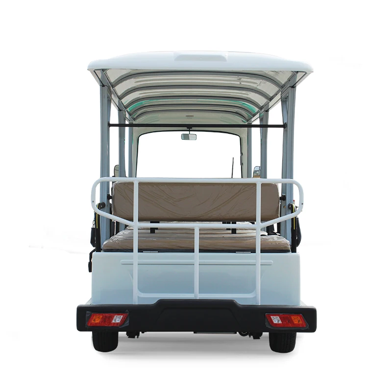 Бестселлер Электрический челнок 17 пассажирский экскурсионный автобус с мощной конфигурации 8.5kw моторный накопитель переменного тока