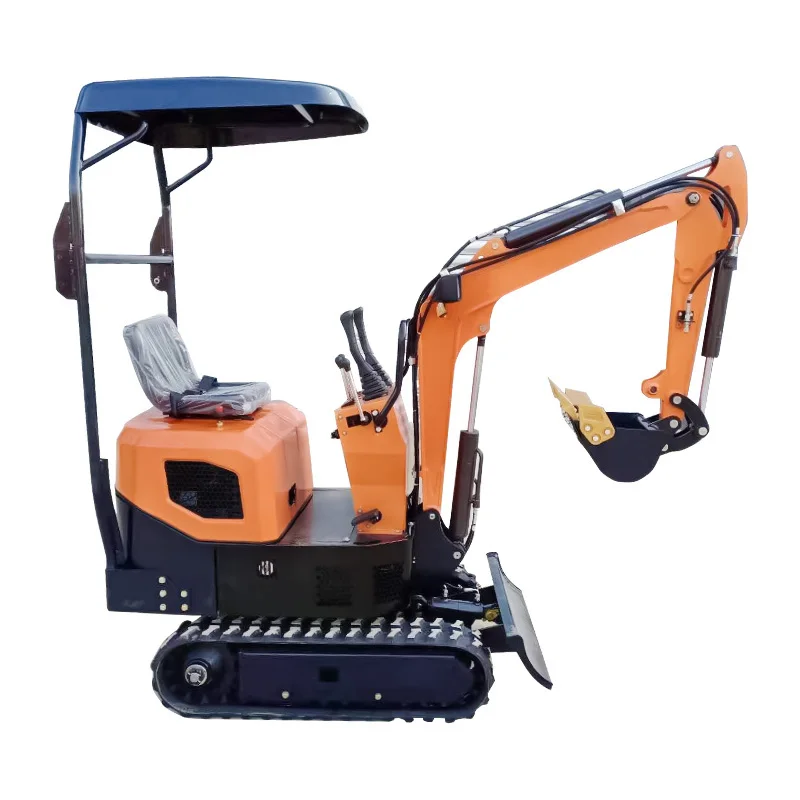 FREE SHIPPING mini digger CE/EPA/EURO 5 China wholesale compact excavators 1 ton prices with thumb bucket for