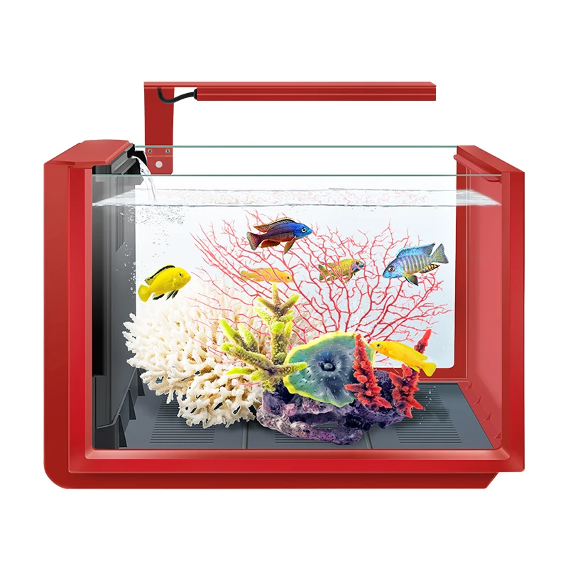 Biozym mini plastic fish tank portable desktop