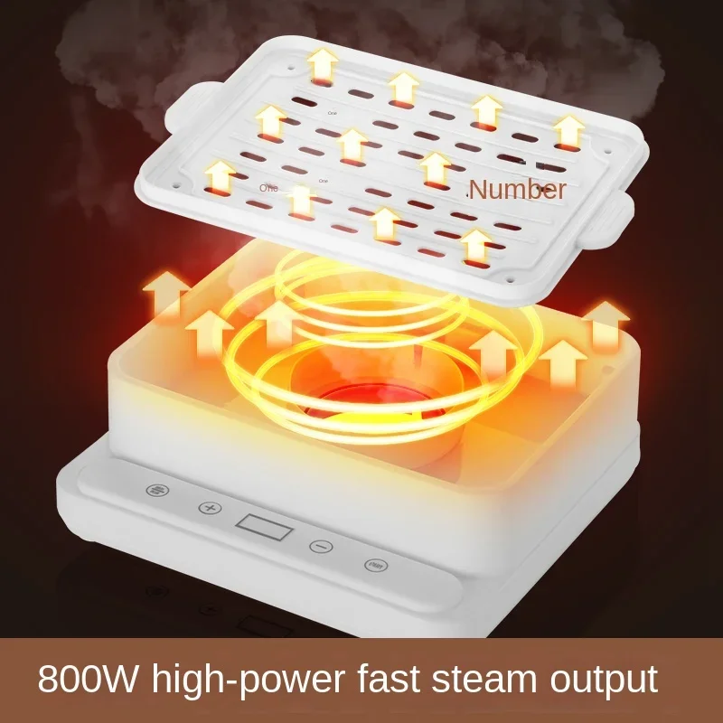 New Style Oem Customized  Multi-purpose Layer Kitchen Digital Smart Warmer Cooker Electric Food Steamers