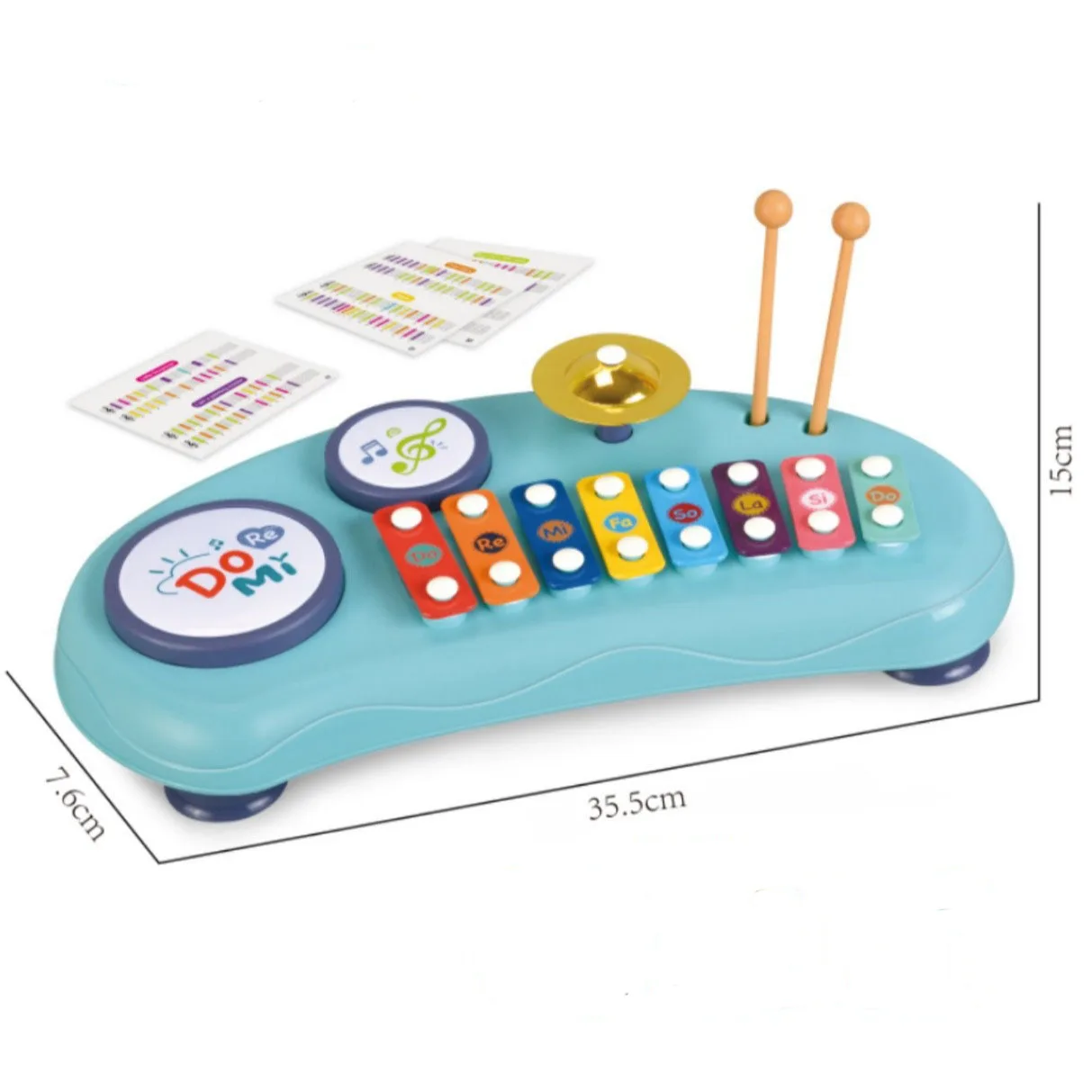 2024 baby Musical Piano Toy Musical Keyboard Piano Set Infant Early Educational Instrument Learning for Boys Girls Birthday Gift