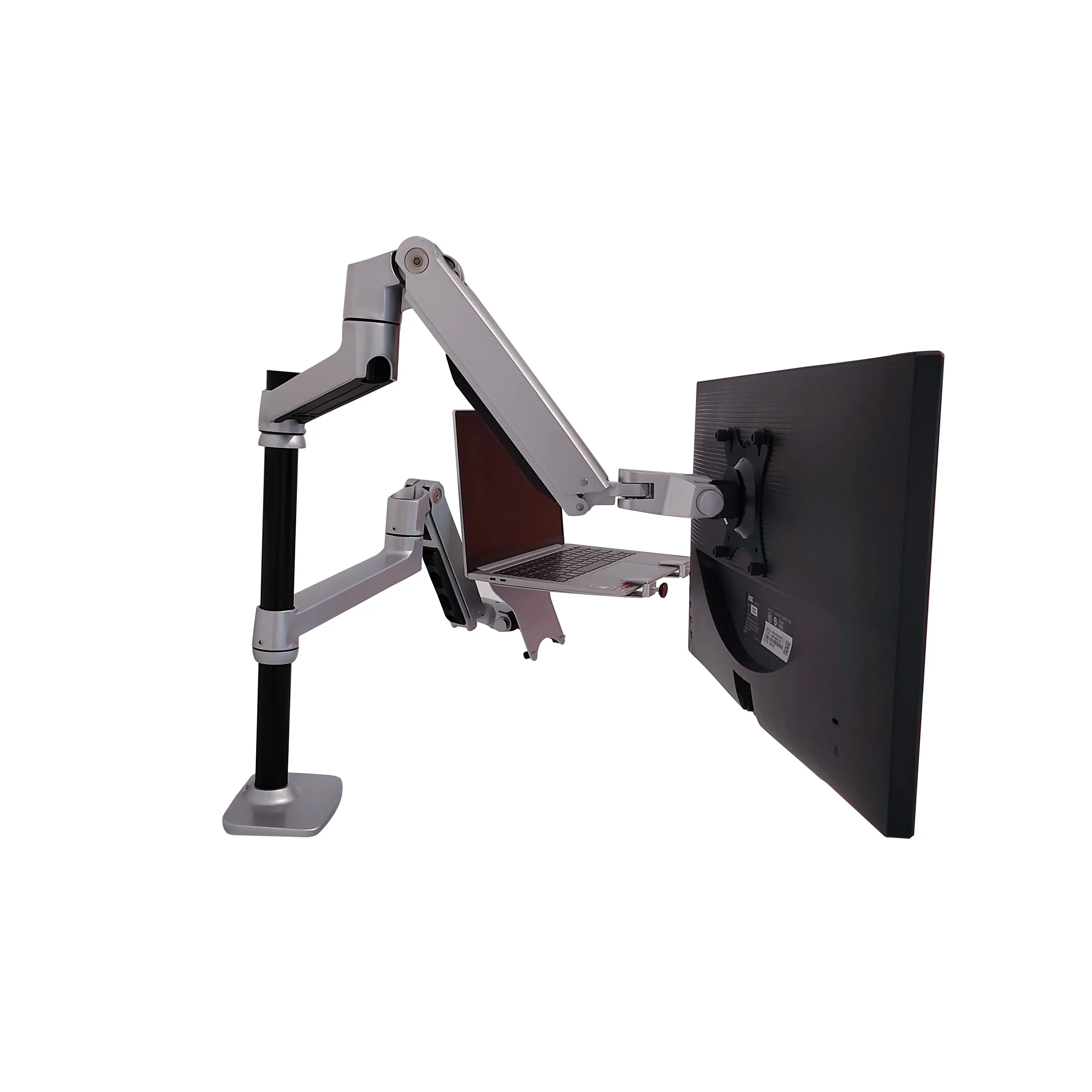 Junnan double pole monitor laptop bracket stock office home chair with monitor arm omron digital arm bp monitor