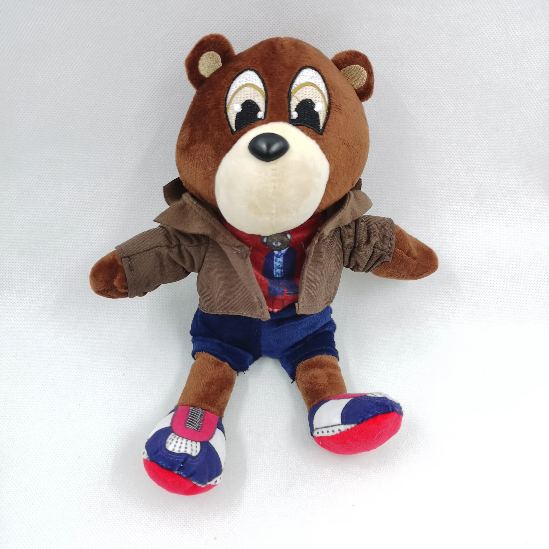 26CM Kanye West Teddy Bear Plush Doll Stuffed Animals Dropout Bear Gifts and Decoration