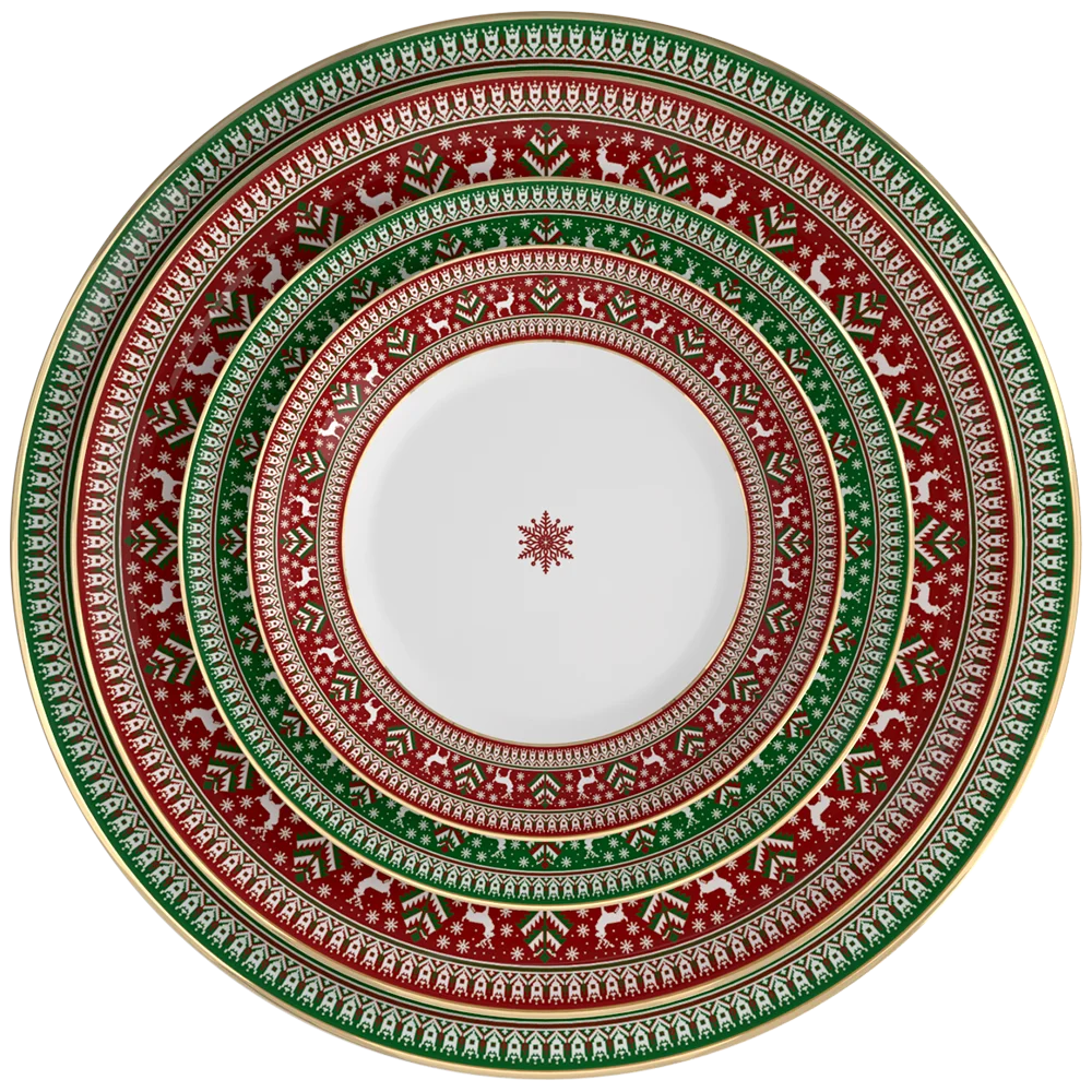 Luxury Golden Bone China Dishes Set Art Decor Leaves Dinner Set Wedding Plate Set Tableware for Event&Rental