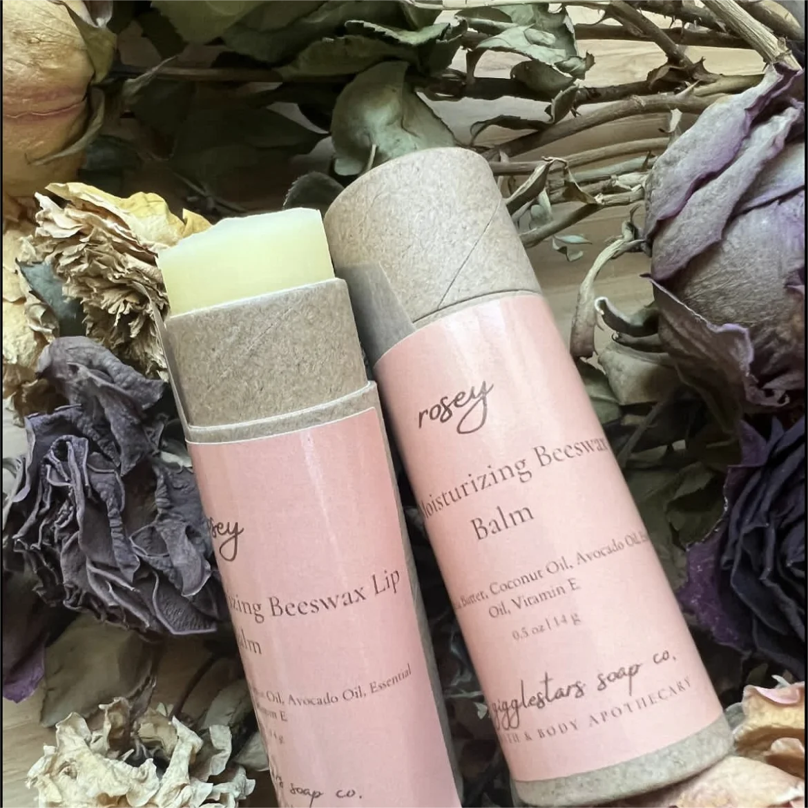 Biodegradable Empty Gloss Lipstick Tubes Push Up Deodorant Lip Balm Cosmetic Paper Tube Sunscreen Packaging