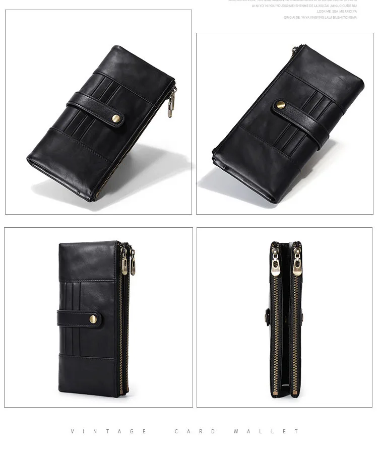 Wholesale Fashion Genuine Leather Custom Women Leather Wallet