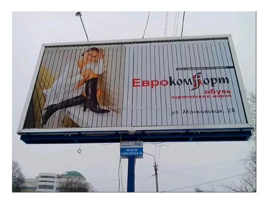 Best Quality Outdoor Advertising Trivision Billboard Advertising Structure Design