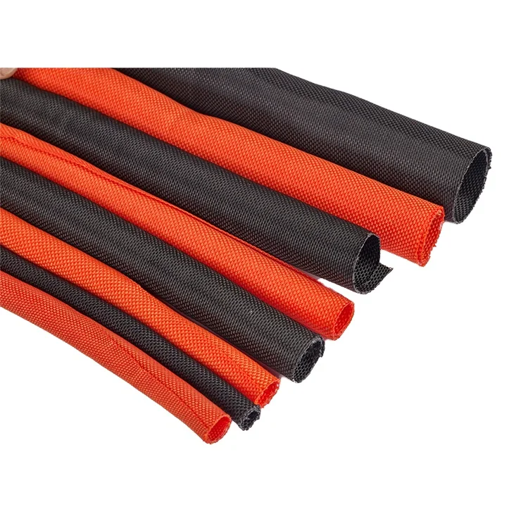 Dust-Proof Flame Retardant Braided Sleeve  Cable Sleeve Self-wrap Textile Spiral Wrap