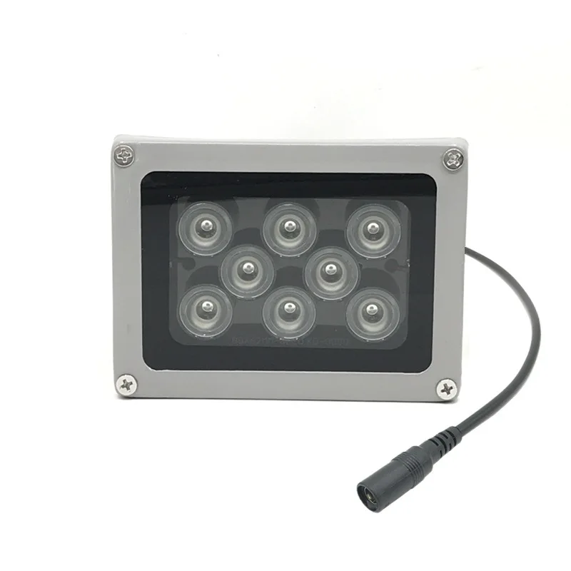 Security Accessories Waterproof Infrared Light Lamp 8 LEDs IR Night Vision CCTV Fill Light