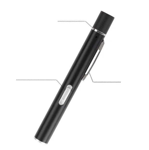 ES-8020 Customized Pen shape Metal Led Torch light