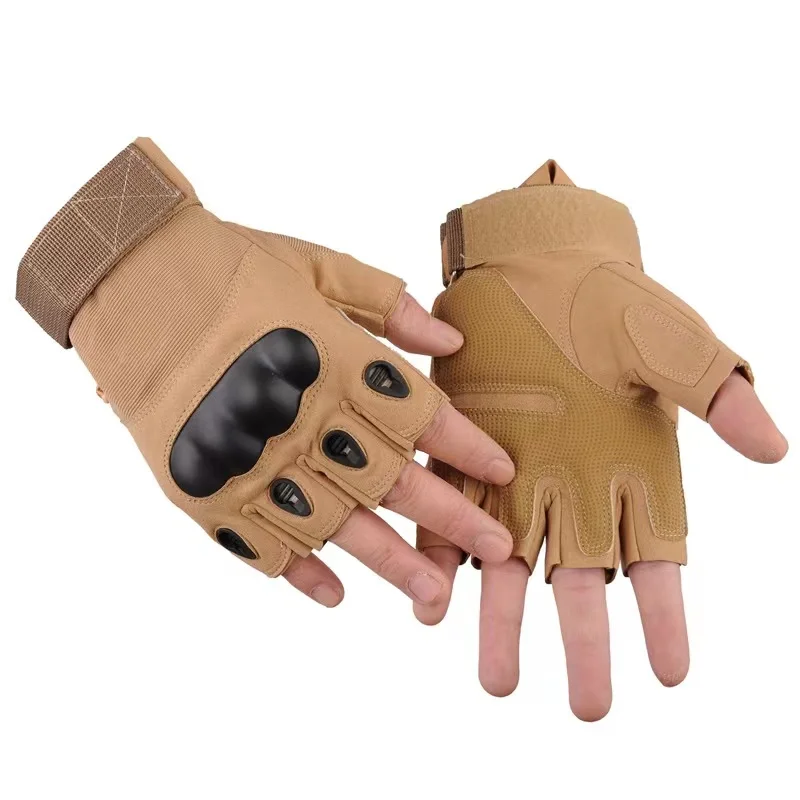 Tactical glove  Half Finger full finger anti cutting joint protection security outdoor fan special forces training and