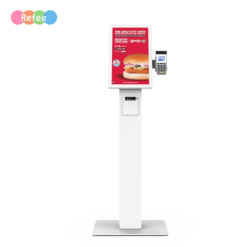 21.5 inches android point of sale system Order touch screen checkout self service cash register self service kiosk