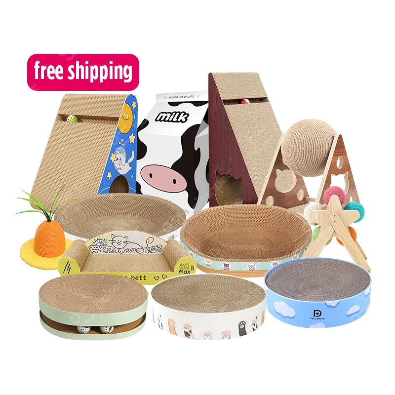 Cat scratch board pet toys supplies cat scratcher