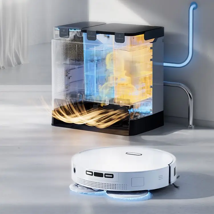 Auto-charging & Auto Cleaning With 5000pa Intelligent Automatic Sweeping Smart Robot Vacuum Cleaner Home