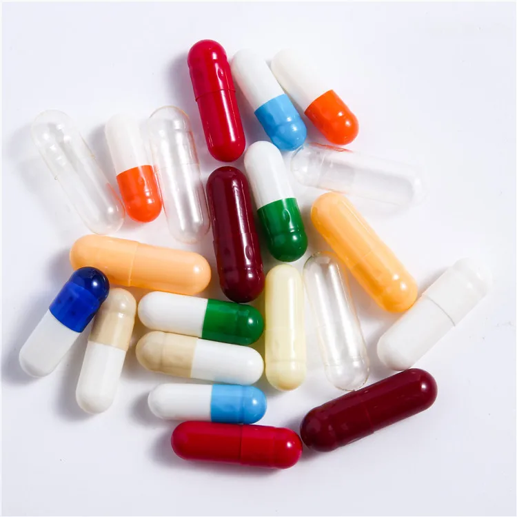 Colonic Enteric Acid-resisting Delayed Release Size 1 Clear Empty Vegetarian Capsules Empty Capsules 00 Clear Capsules