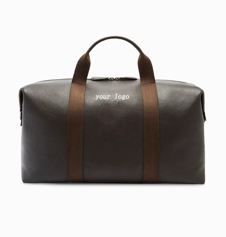 China Supplier High Quality Leather Holdall Bag Duffel Travel Bag
