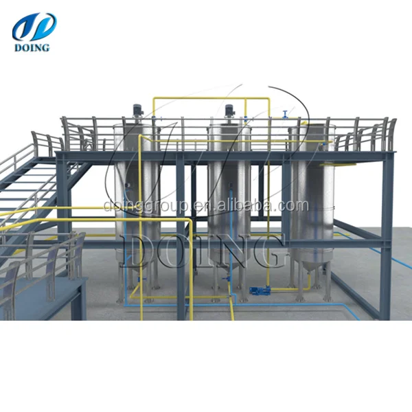 RBD Crude Red Palm Oil crude oil fractionation machine for making palm olein and stearin with high efficiency