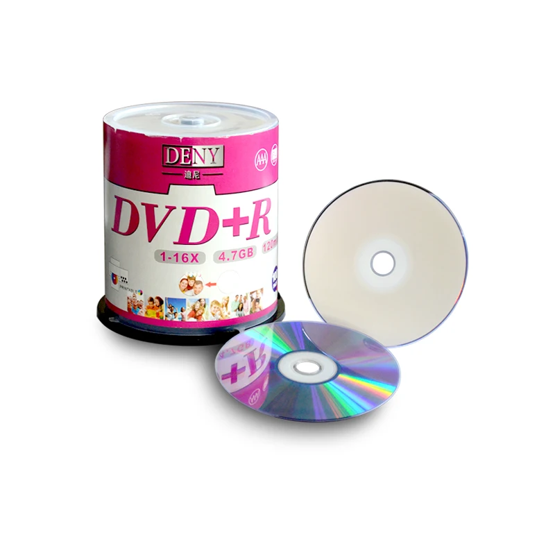 China made customization blank vinyl records bulk music DVD+R 16X album OEM LOGO