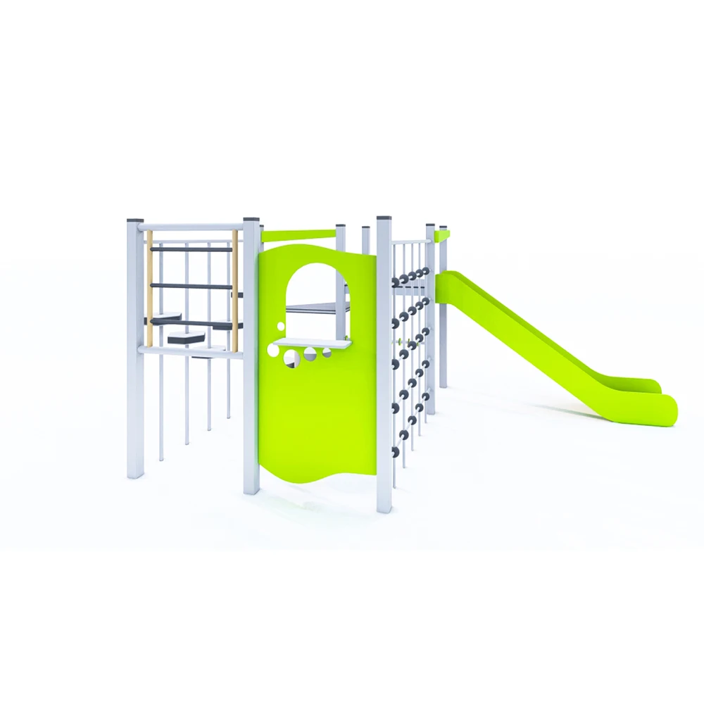 High Quality Sturdy HPL Outdoor Play Equipment Multifunction Amusement Gear