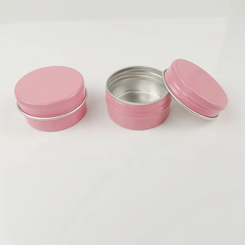 30g Blue Aluminum Tin Pot Cosmetic Cream Jar Empty Metal Pot Container with Factory Price