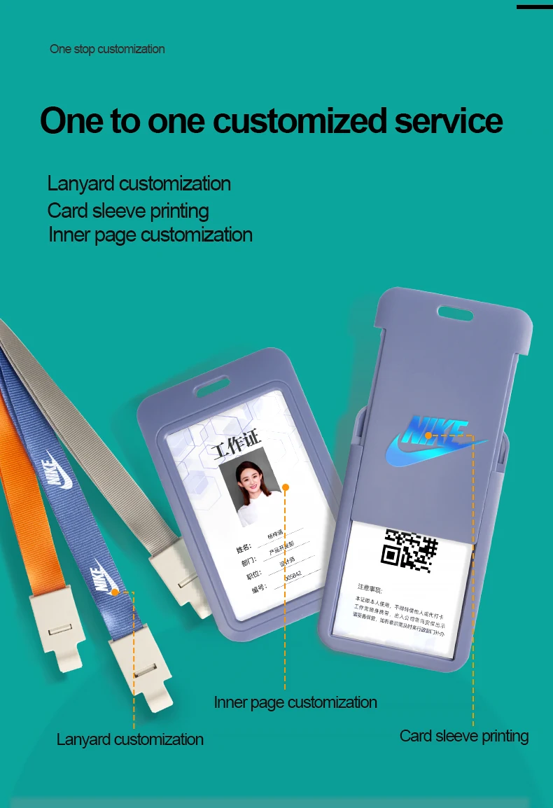 Manufacturer Custom Logo Badge Holder Lanyard With Logo Custom Lanyard With Badge Holder ID Card Badge Holder