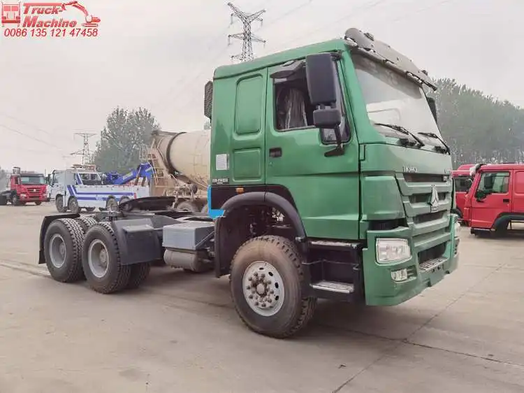 
Low Price 371hp Used SINOTRUK HOWO Truck Tractor Units 6x4 for sale 