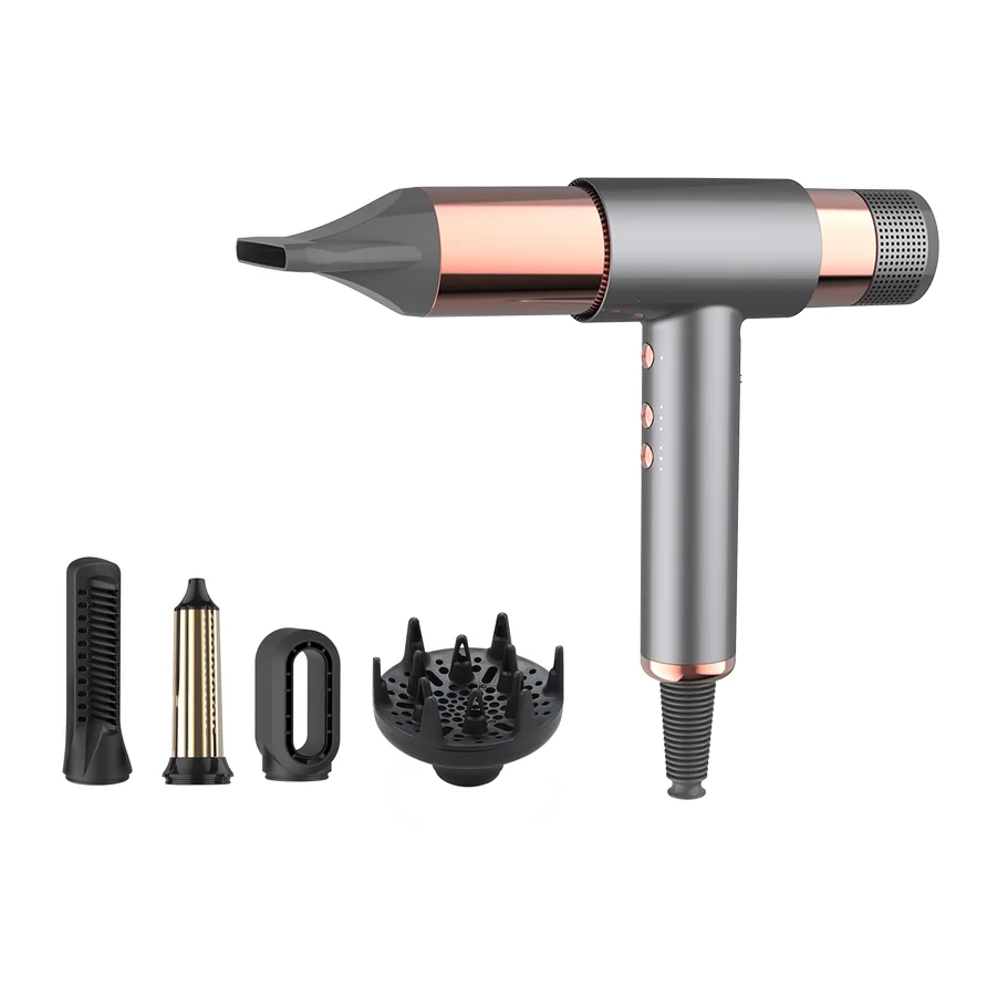 Ryaca индивидуальный профессиональный фен для волос без листьев 2000 Вт BLDC безлопастный