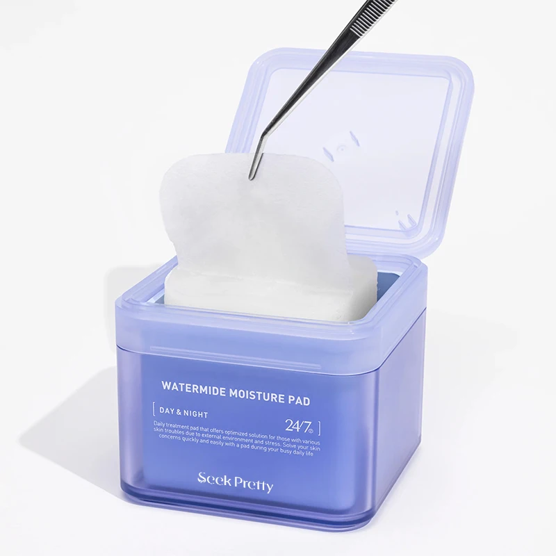 OEM AHA BHA Acne Treatment Collagen Moisturizer Kojic Acid Pads Face Pad Whitening Exfoliating Toner Pads For Face