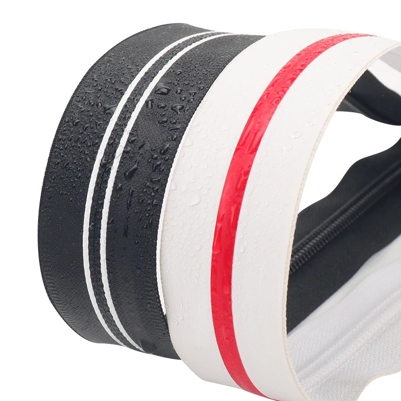 OCO Zipper manufacturer water-resistant drysuit zipper cremallera impermeable 5# waterproof zippers for raincoat outdoor