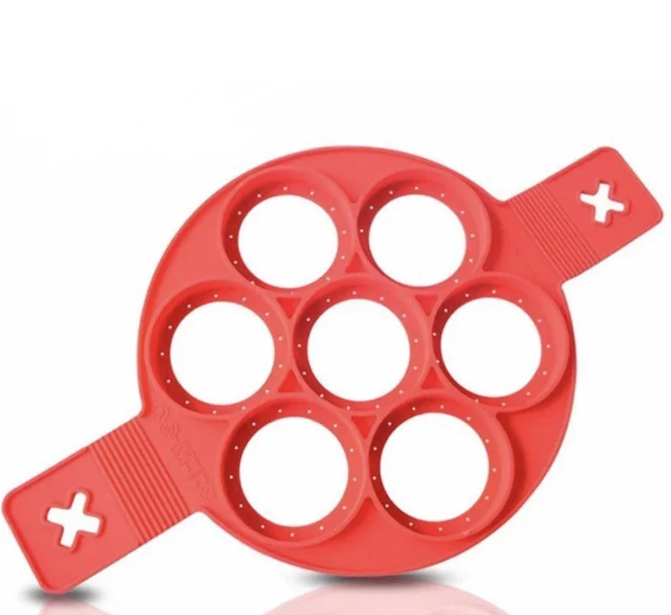 Silicone Pancake Maker and Flipper for Kitchen Silicone Pancake Mold Pancake Flipping Fantastic