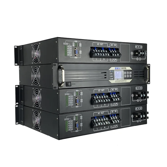 Rack-mounted network cabinet power supply DC 220V to AC 220V 6kw inverter outback inverter