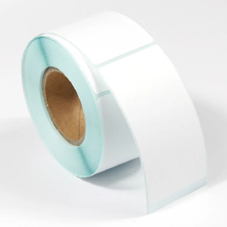 Hot Factory Transfer Thermal Print Laser Label Roll PET/PVC Barcode Blank Sticker for Shipping and Packaging - OEM Available!