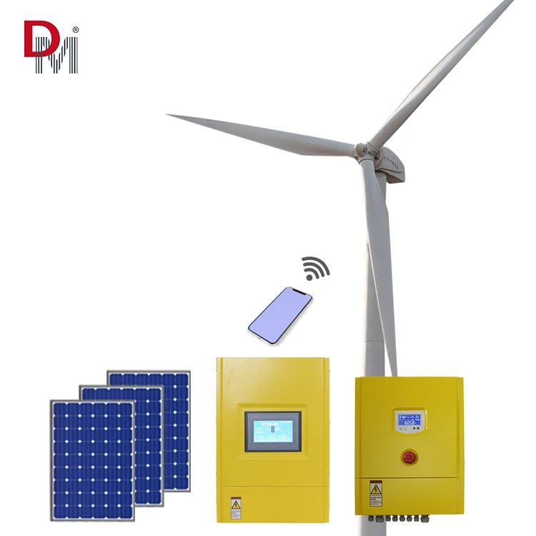 Wind Solar Hybrid Power System on Grid System 30KW with CE Certificate