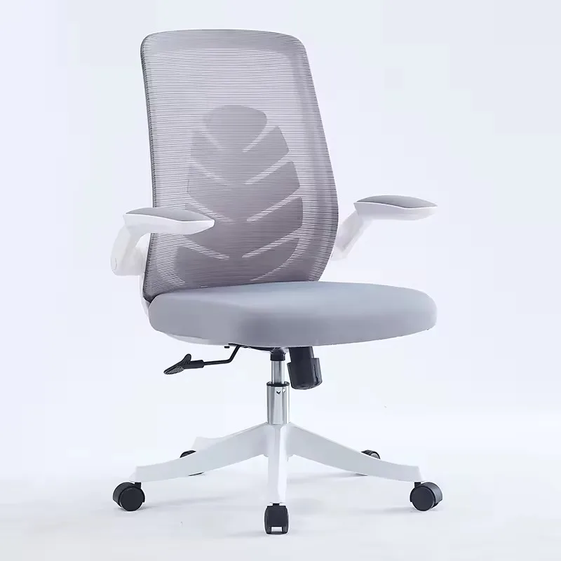 Factory Direct Sale Cheap Computer Table Armchair Swivel Fabric Mesh Chair for Home Office