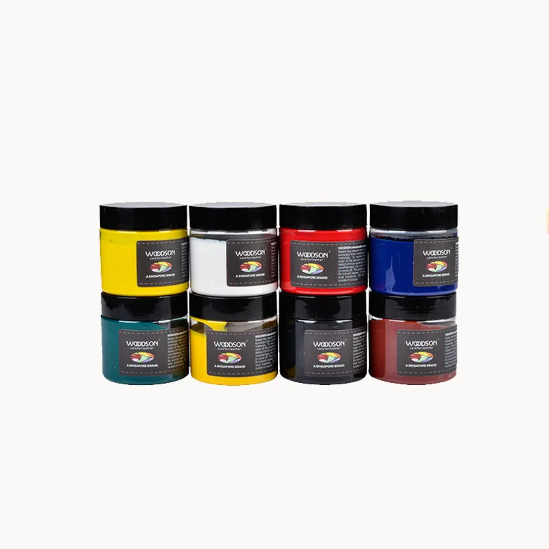 Water-based  E-co friendly Colorantes for Leather Stain Coloring Paint Leather Color Dyes Color Repair