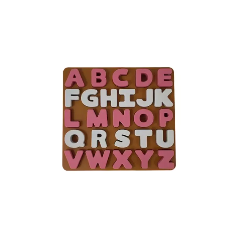 Силиконовая головоломка с буквами Монтессори игрушка для детей дошкольного возраста обучающие игрушки мальчиков и девочек