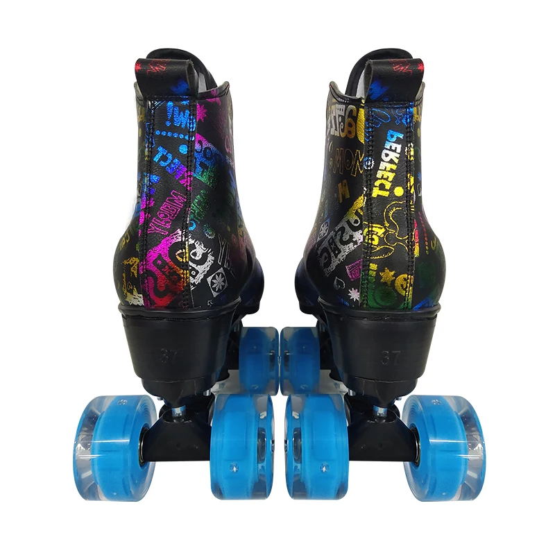 
Special Design Widely Used Microfiber Wheels Skate Double Row Skates 
